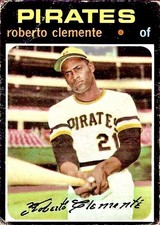 1971 TOPPS #630⚾️ROBERTO CLEMENTE HOF “CENTERED”