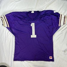 Vintage 1990s Wilson “Warren Moon era” Minnesota Vikings Jersey – XL Made in USA