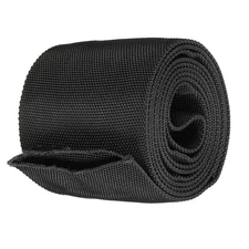 4" Flat Dia 6.5FT Nylon Protective Hose Sleeve Cable Cover Protection