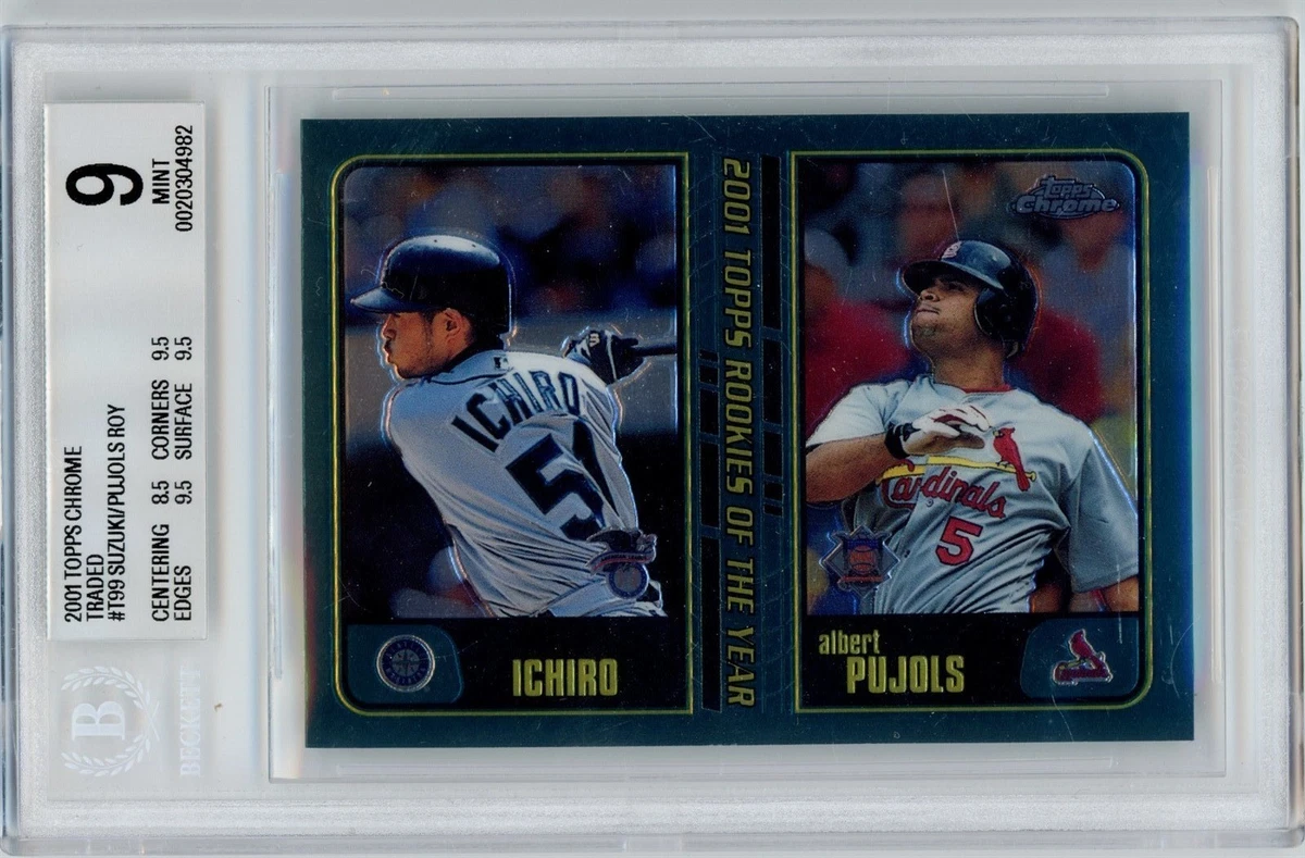 Topps Ichiro Suzuki Rookie Baseball Sports Trading Cards