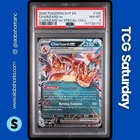 2025 POKEMON SV BLACK STAR PROMO CHARIZARD EX SP COLL #196 CHARIZARD EX PSA 8