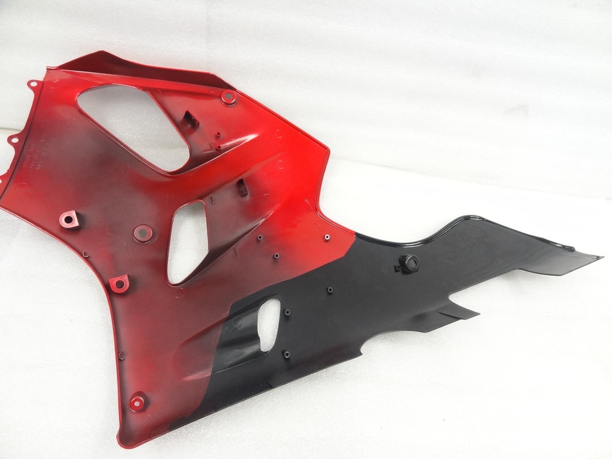 Kawasaki NOS NEW 55050-5064-2N Lower Right Ebony/Red Cowling ZX