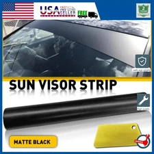 Sun Visor Strip Windshield Banner Long Vinyl Lasting Premium Blank Decal