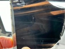 Thick Tri-flow Sheen/Lace Obsidian Slab Lapidary Cabbing Knapping Combo ship avl