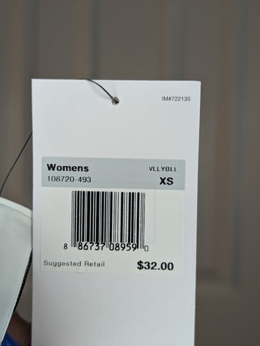 Nike Performance Royal Blue Game Volleyball Spandex 108720 Womens NEW W TAGS - Picture 4 of 5