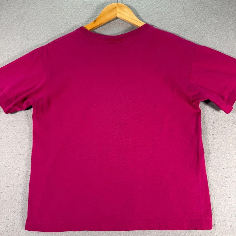 Vintage Pocahontas T-Shirt Youth Girls Large Pink Disney Single Stitch Graphic - Image 2 of 4