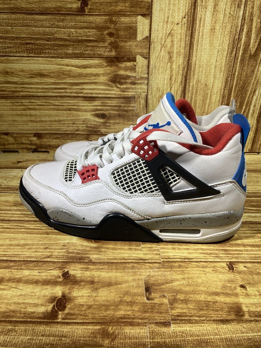 Nike Air Jordan 4 Retro SE What The 4 White Shoe Men's Size Nike Air Jordan 4 Retro SE What The 4 White Shoe Men's Size