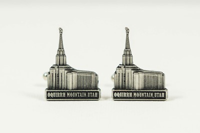 Oquirrh Mountain Tempel Manschettenknöpfe Mormon Lds Salz See Utah Latter-Day