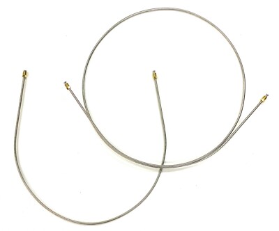 Stainless Brake Line 3/16'' OD 6 Ft & 3 Ft Pcs w/Inverted Flare 3/8''-24 attached