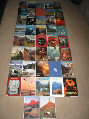 National Geographic Society Books 1960's-1990's 37 Different Books