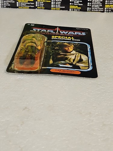 Star Wars 1985 Luke Skywalker Battle Poncho Last 17 New Kenner - Picture 12 of 13