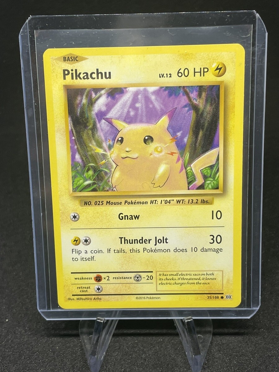 Pokmon TCG Pikachu XY Evolutions 35/108 Regular Common