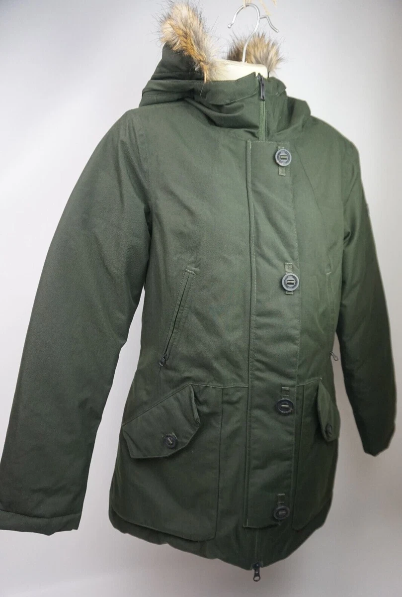 The North Face Mauna Kea Parka Women's Green Coat Size Small | eBay