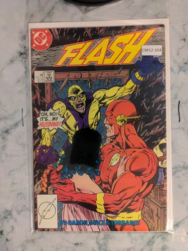 FLASH #5 VOL. 2 9.4 1ST APP DC COMIC BOOK CM12-104