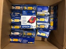20 X Pack Epson SO20191 Colour Ink Cartridge Sealed Genuine OEM Expired