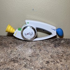 BOP IT Talking Handheld Electronic Reflex Game White 2008 Hasbro TESTED Working