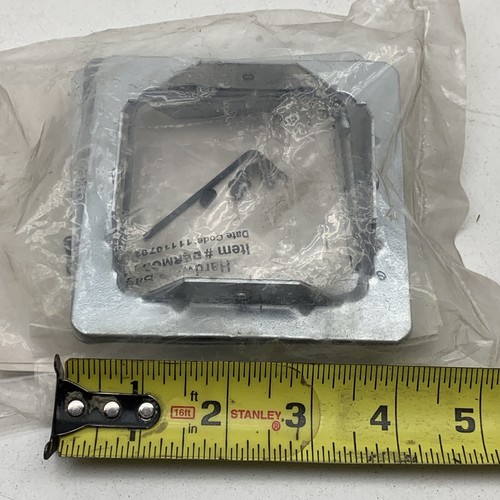 Kit de placa única EZ-Path EZDP33FW vía con clasificación de fuego 3" x 3" - Imagen 14 de 19