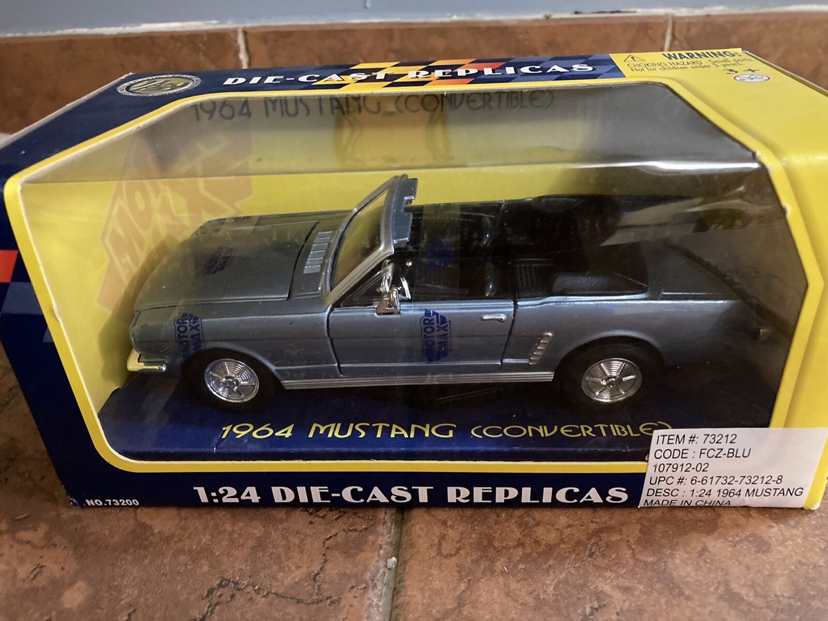 1964 Mustang Convertible By Motor Max 1:24 Scale | eBay 1964 Mustang Convertible By Motor Max 1:24 Scale | eBay