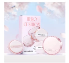 APRILSKIN Hero Cushion Pink Edition SPF50+/PA++++ 12g + Refill 12g K-Beauty