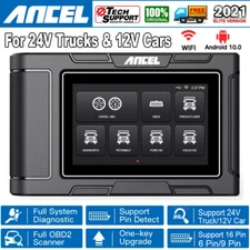 Heavy Duty Truck Scanner HD Diesel Full Systems Diagnostic Code Reader For Ford