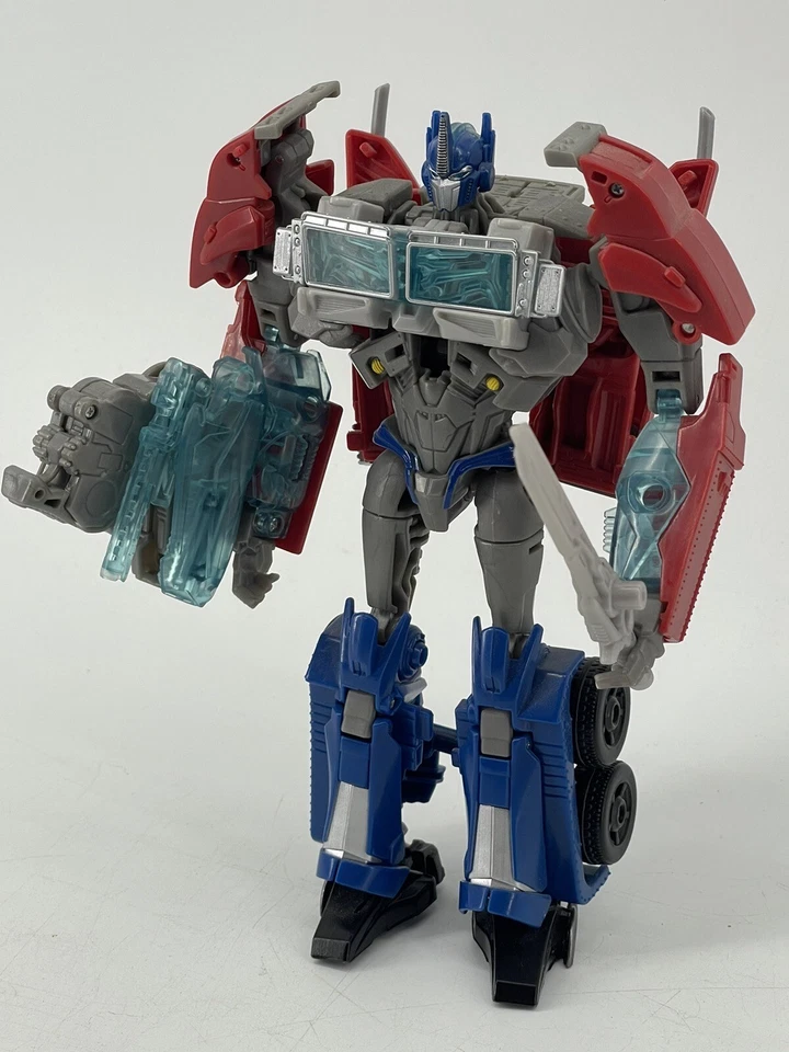 Transformers Prime Weaponizer Optimus Prime Figure Complete With Box & Manual - Image 4 of 4