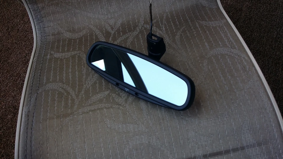 NOVA FÁBRICA 95 - 03 JAGUAR XJ6/XJ8 & 1997-2002XK8 ESPELHO TRASEIRO INTERIOR ESCURECIDO AUTOMÁTICO - Imagem 4 de 4