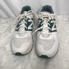 Men’s T4040OA3 Turf Trainers | White/Green | Size 12.5 | New Balance