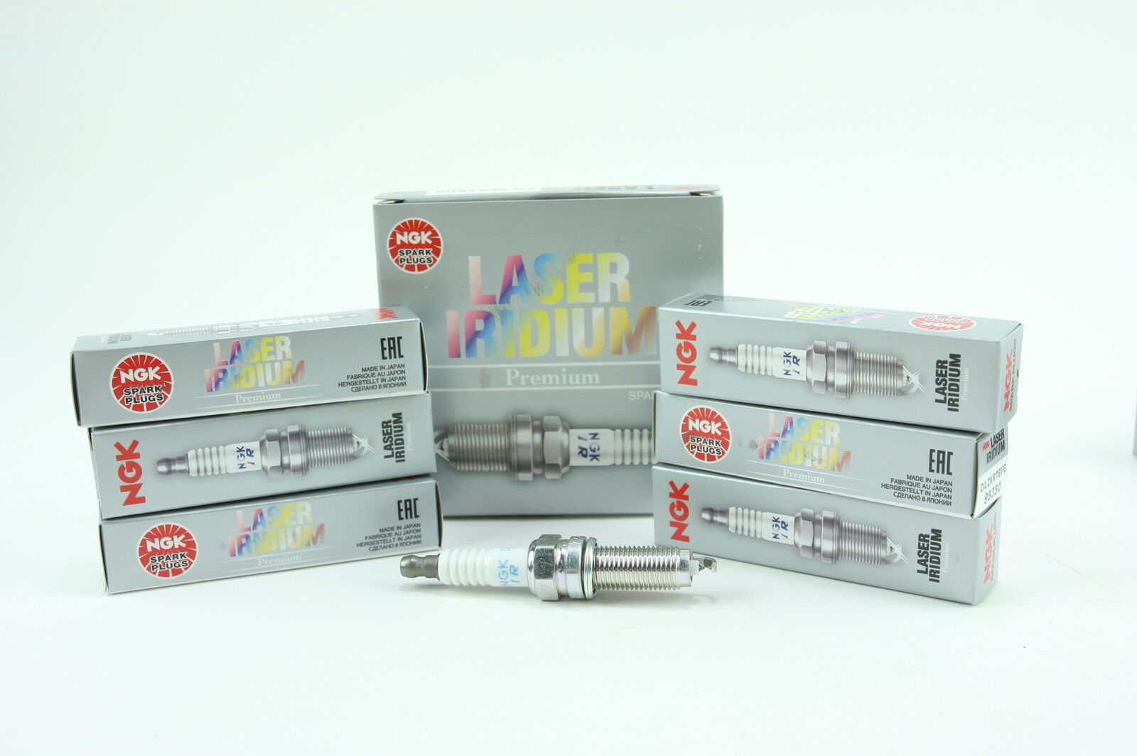 Set of 6 NGK 95350 Laser Iridium Spark Plugs DILZKR7B11G