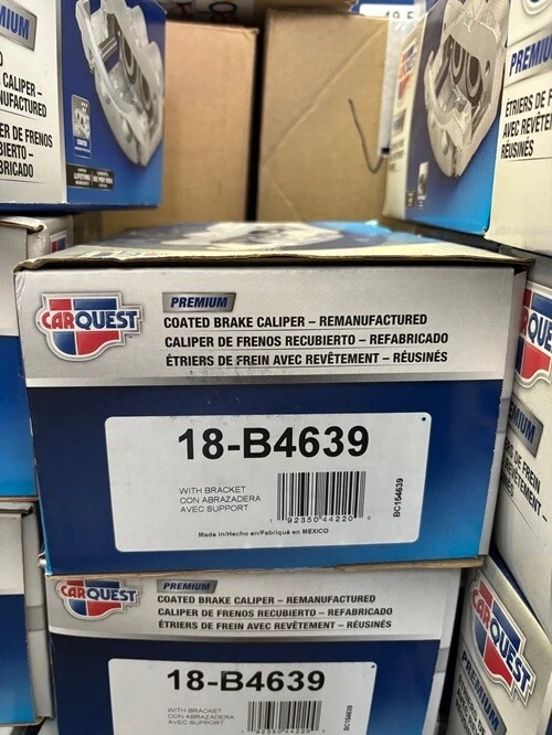 18-B4639 盘式制动器涂层卡钳前右 CARQUEST Venture Grand Prix 更多 — 第 2/4 张图片
