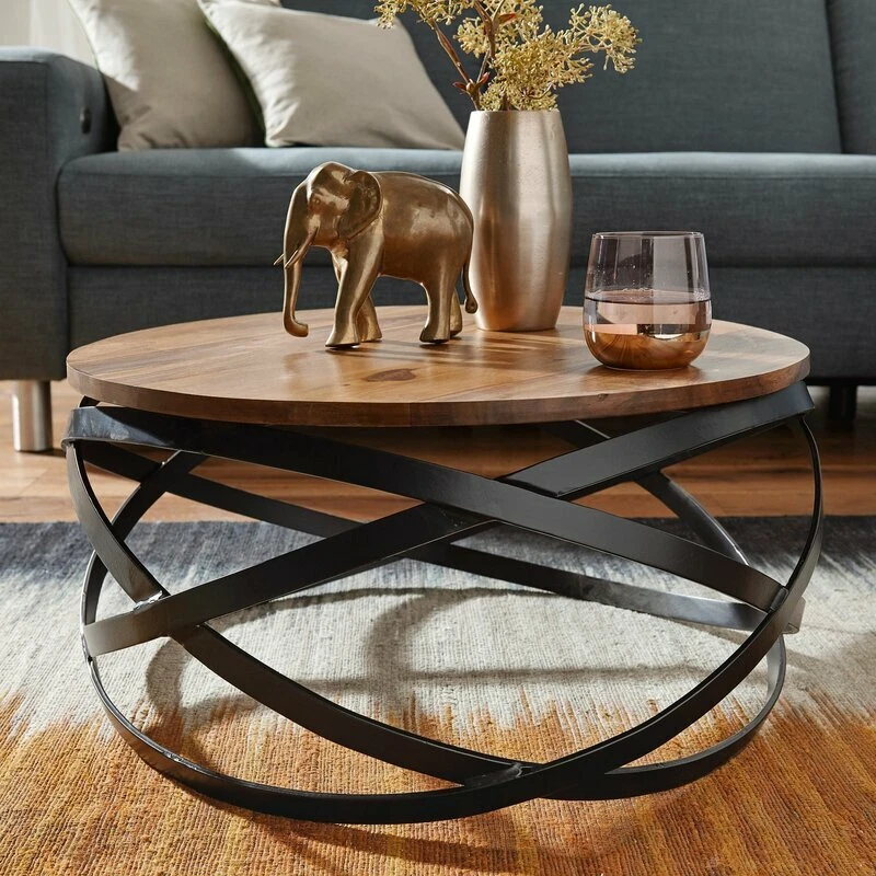 Beautifule Coffee Table Mccants Solid Wood Modern Living Room Furniture NEW