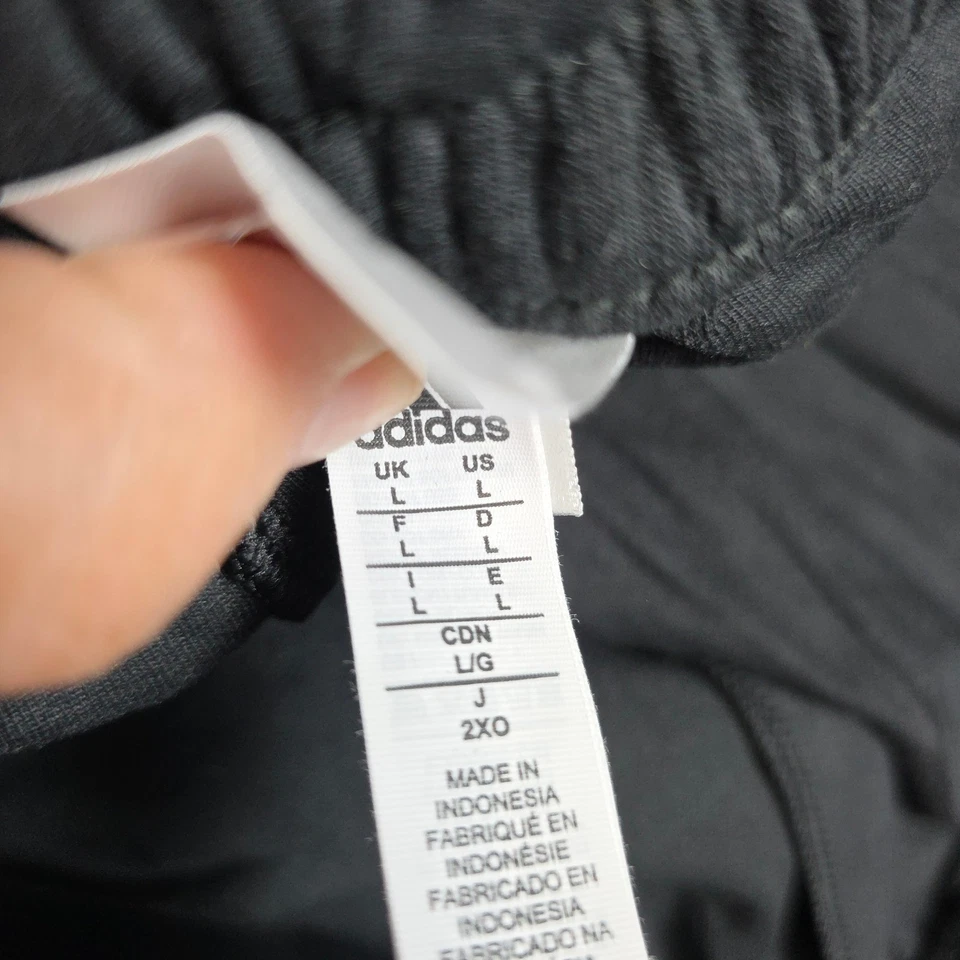 Adidas Miami Hurricanes Pants Men's L/XL Black NCAA Sample Squad Training - Image 3 of 4