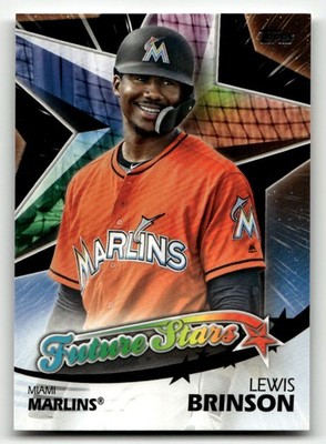2018 Topps #FS-29 Lewis Brinson Future Stars Blue