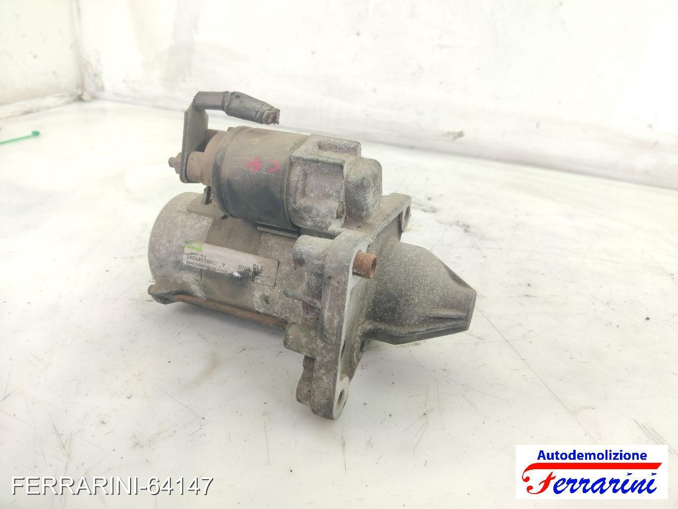 Motorino Avviamento PEUGEOT 206 SW 2E/K 1.4 HDI 2002-2007 9671530880, 5802FG