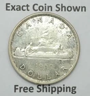 1950 ARN Canada Silver Dollar KM#46 Free Shipping