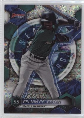 2023 Bowman's Best Top Prospects Mini-Diamond Refractor Felnin Celesten 16na