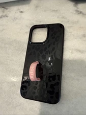 Loopy Midnight Leopard Righty Apple iPhone 14 Pro Max Case