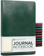 Gallery Leather Journal - Crafted in Maine, USA - Elegant Leather Writing Not...