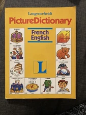 Langenscheidt Picture Dictionary French English 1990