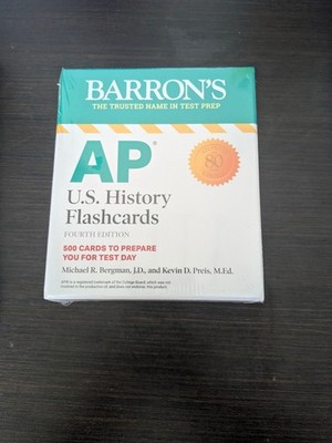 AP World History: Modern Flashcards (Barron's AP) Fourth Edition - Never Used