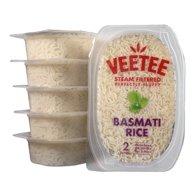 Basmati Rice - 2 Minute Rice Microwavable Meals - Instant Rice Meals Ready to...