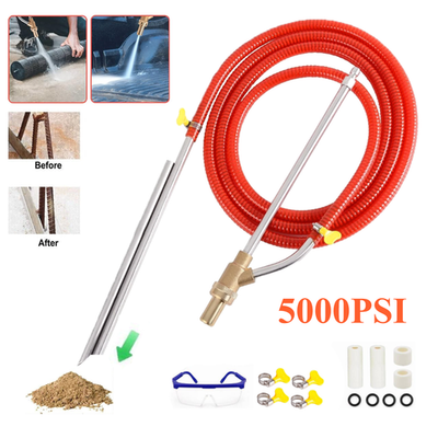#ad #ad 5000 PSI Sandblasting Kit for Pressure Washer Sand Blaster Attachment Power $32.99