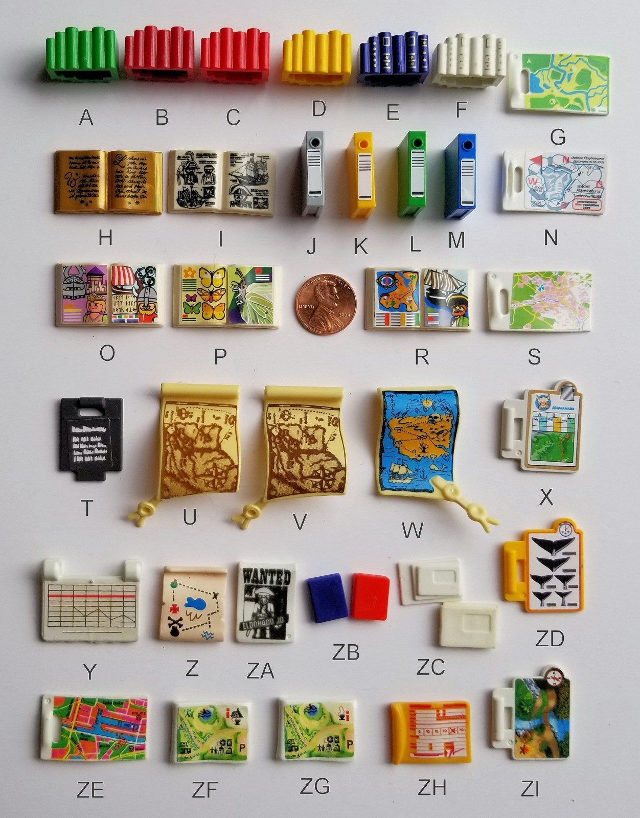 PLAYMOBIL Paper Items/Pick & Choose $1.95 Each/Combined Shipping Available