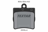 Textar Bremsbelagsatz, Scheibenbremse 2191901 FüR MERCEDES-BENZ