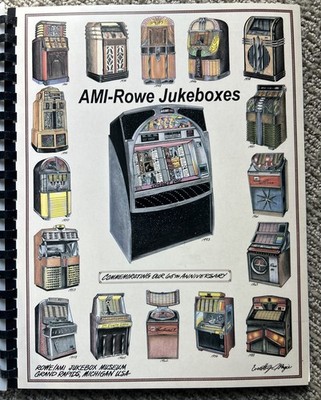 AMI Rowe Jukeboxes 1927-1990 Book Frank Adams Pictured Guide NOS Jukebox New