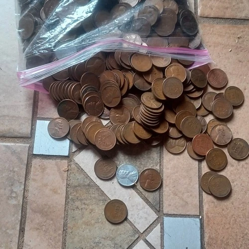 900 Lincoln wheat pennies 1910-1950s good mix