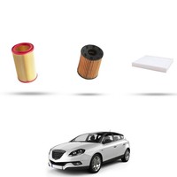 Hoffcar Wartungsset - 3 Filter FüR Chrysler Delta 1.4 103KW Ab 2011
