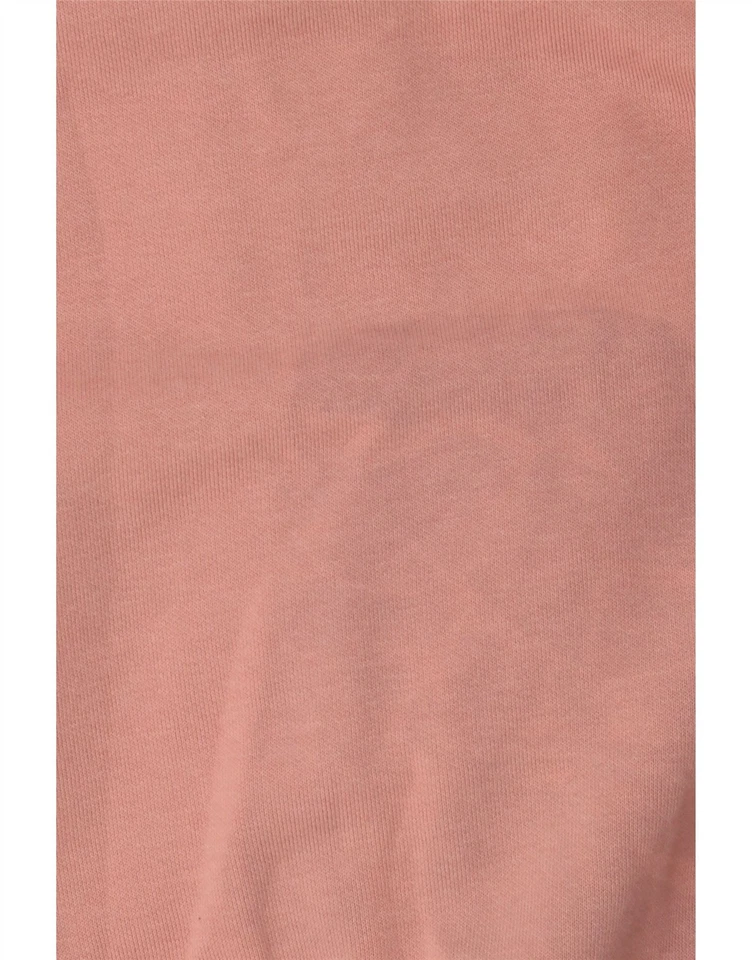 PUMA Womens Graphic Tracksuit Top Jacket UK 10 Small Pink Cotton BQ02 - Image 3 of 4