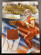 2022 Donruss #LK-4 Sam Howell Leather Kings #/399 Commanders