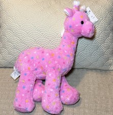 NWT Build A Bear BAB Frosted Animal Cookie Pink Giraffe Stuffed Full Size Plush