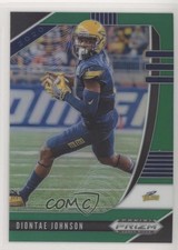 2020 Panini Prizm Draft Picks Green Prizm Diontae Johnson #37 fz4